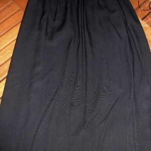 Womens Alfred Dunner Black  midi Skirt size 10
